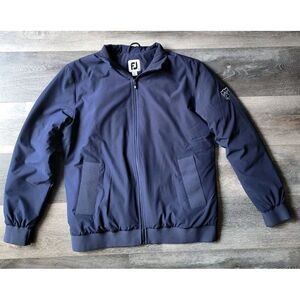 FootJoy‎ Womens Insulated Bomber Jacket Navy Blue Size Small